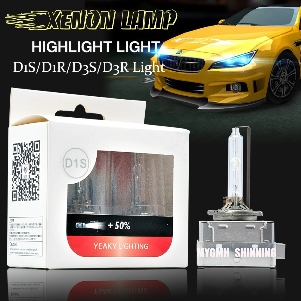 

2 PCS Original Yeaky Xenon Bulb Lamp D1S HID Xenon Light 4500K 5500K 6500K Auto Lamp Car HID Headlight Bulbs