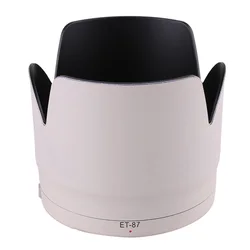 White ET-87 ET87 Camera Lens Hood For Canon EF 70-200mm f/2.8L IS II USM Camera Lens Protector Accessories
