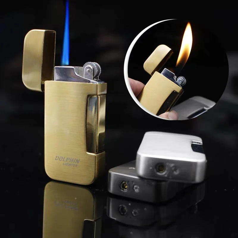 

Mini Kitchen Gas Flint Butane Grinding Wheel Unusual Lighters Cigarettes Accessories Cigar Smoking Lighters Gadgets For Men