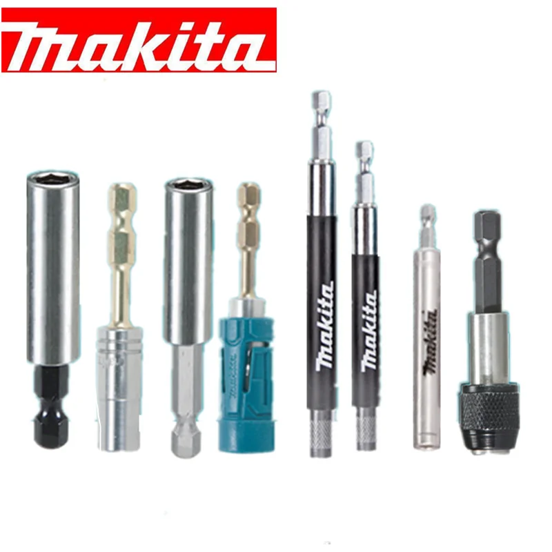 Makita bit extension rod 6.35mm hexagon handle quick release self-locking strong magnetic extension screwdriver rod holder