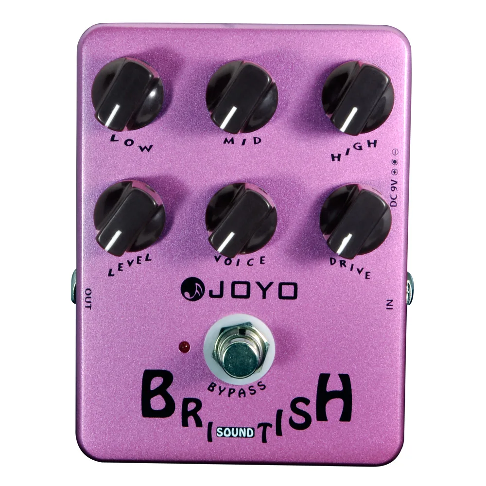 

JOYO JF-16 Electric Guitar Pedal Effect British Sound Overdrive Distortion Bluesbreaker Overdrive Plexi Simulator Amplifier