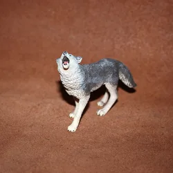 pvc  figure model  toy Coyote  wolf