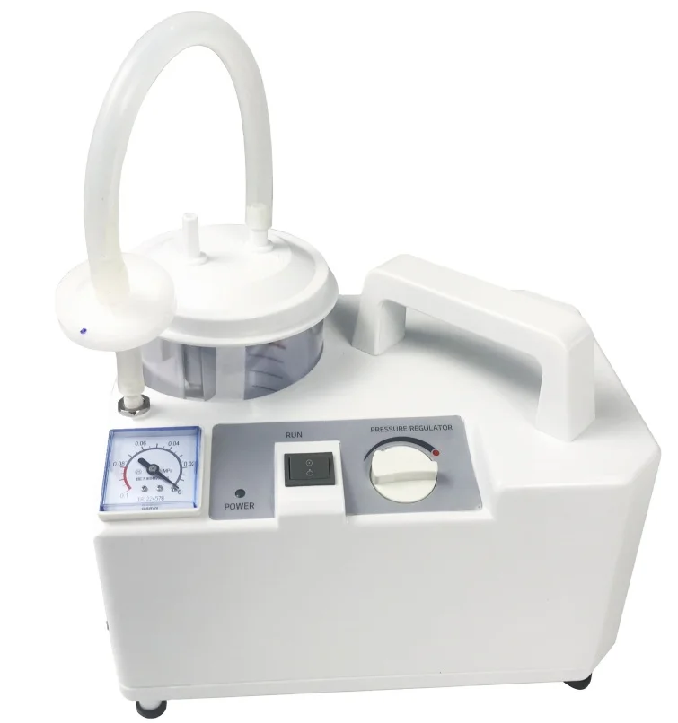 

ESU-K9E surgical portable aspirator suction machine low-noise suction for emergency use