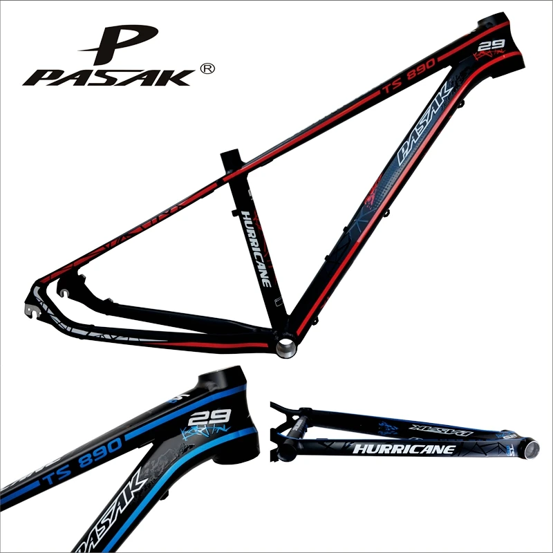 mountain bike frame PASAK TS890 Aluminum Alloy pasak 29 inch mountain bicycle frame HURRICANE hurricane ultra light