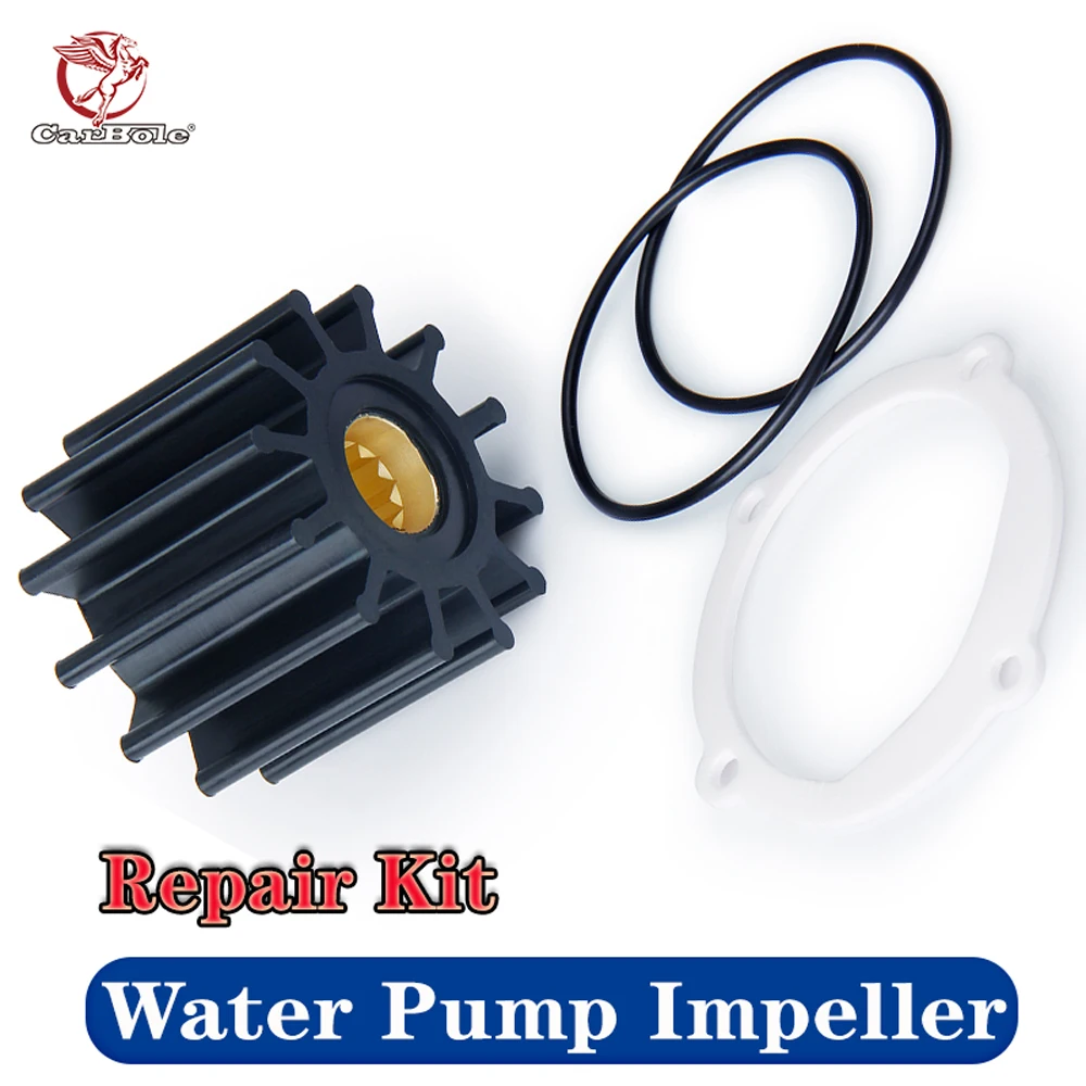 100% New 09-812B-1 F6 Johnson Pump 3001.3621 Impeller - MC97 Raw Sea Water Pump Impeller Repair Kit Replaces