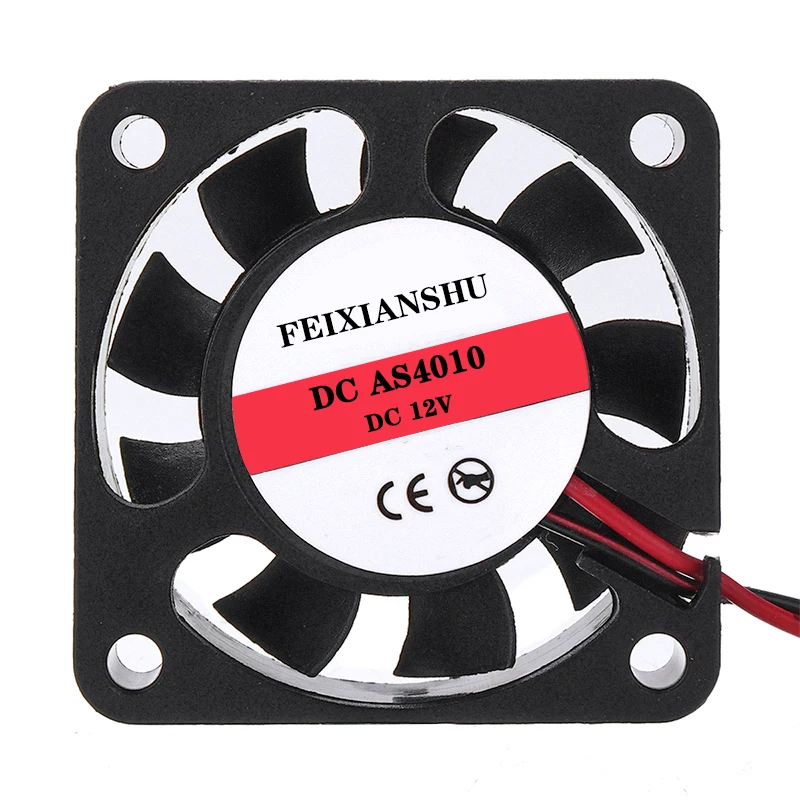 Ventilador de refrigeración para impresora 3D, enfriador sin escobillas, 4010DC, 12