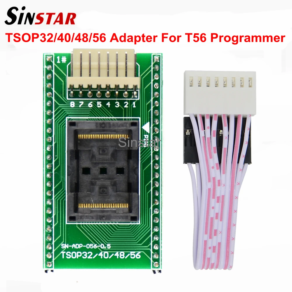 100% Original New TSOP56/48/40/32 Adapter For XGecu T56 Programmer Tsop56 TSOP48 TSOP40 TSOP32 Adapter For T56 Programmer