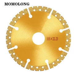 All Purpose Demolition Cutting Disc Vacuum Brazed Diamond Saw Blade For Steel Metal Stone Cast Iron Rebar Aluminum