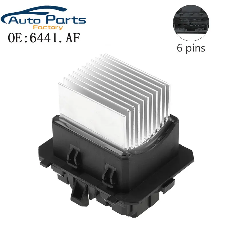 

New Heater Blower Motor Resistor For Citroen C5 Peugeot 208 207 Renault 6441.AF 6441AF 6441.AA 6441AA 7701209850