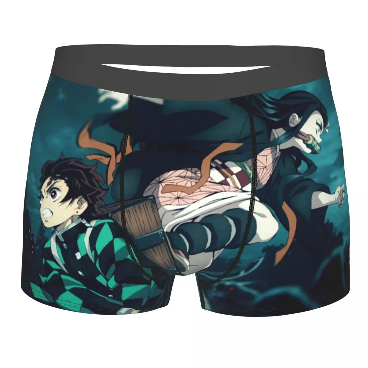 

Demon Slayer Underpants Breathbale Panties Male Underwear Print Shorts Boxer Briefs