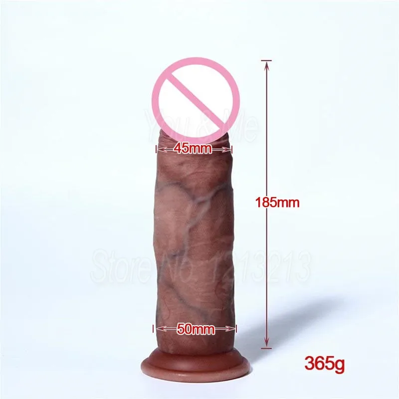 Super Large Lifelike Sliding Foreskin Dildos Huge Suction Cup Realistic Dildo Big Dick Cock Penis Fake Lesbian Adult Erotic Toys