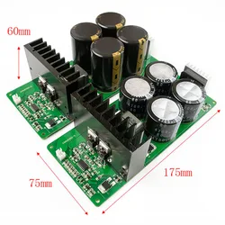 IRAUD350 High-Power Mono 700-watt Class D IRS2092S Digital High-Fidelity Fever Power Amplifier Board