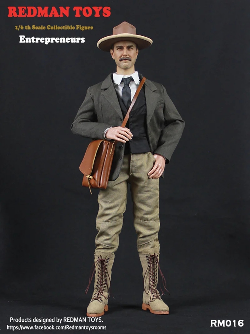 1/6 Scale Action Figure Doll Western Cowboy Entrepreneurs Daniel Day Lewis 12