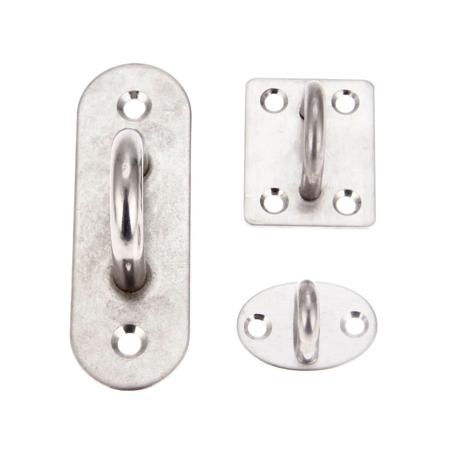 1Pc Stainless Steel U-shaped Ceiling Mount Hook Base Ceiling Fans For Leisure Sofa Sandbags Hammocks Rings Fixed Hook image 6