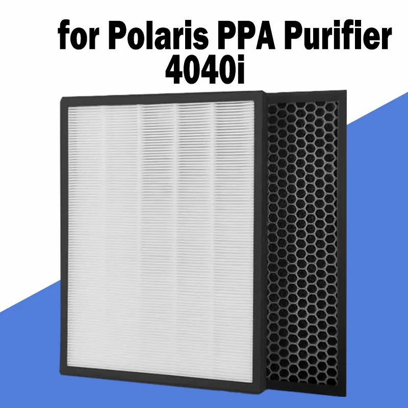 For Air Purifier Polaris PPA 4040i Replacement Filter H13 Filter and Activated Carbon Filter