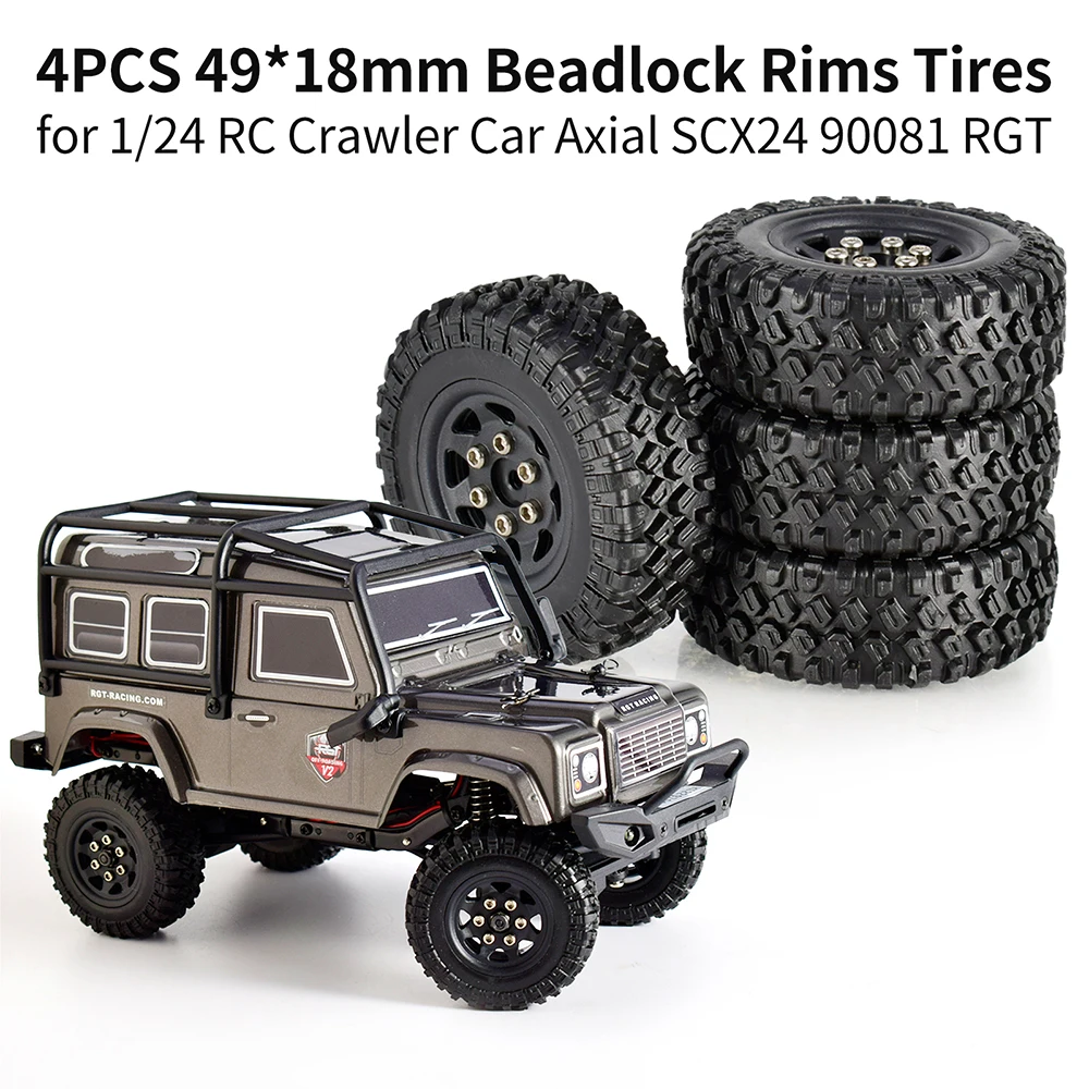 

AXIAL SCX24 90081 1/24 RC car off-road vehicle 49*18mm tires