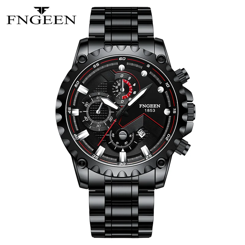 

Hot Casual Fashion Luxury Style Men Waterproof Watches Quartz Mens Stainles Steel Wrist Sport Watch clock reloj hombre