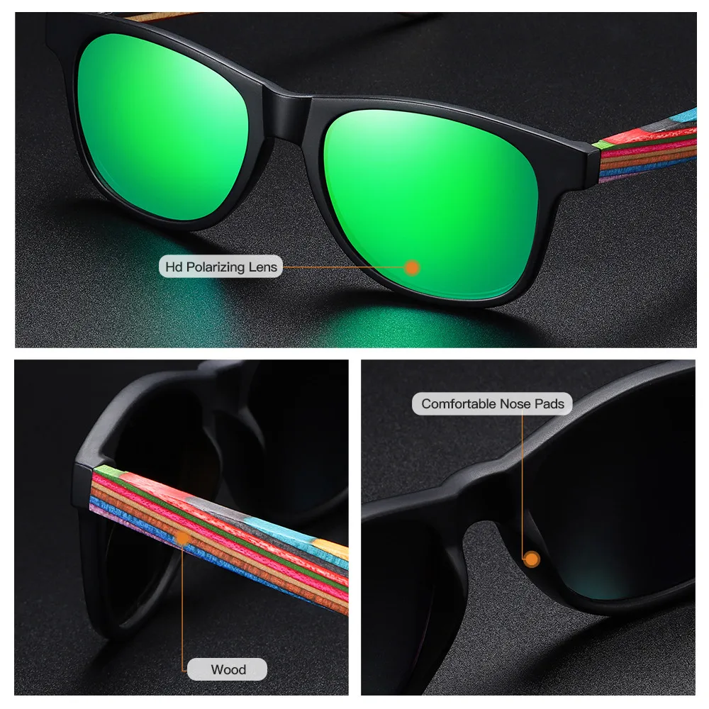 Thumbnail 4 - #35 Wooden Frame Sunglasses Comparison Guide