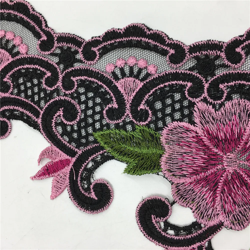 Lace fake collar embroidery chest applique fabric sewing DIY ladies craft supplies material accessories 1 piece for sale