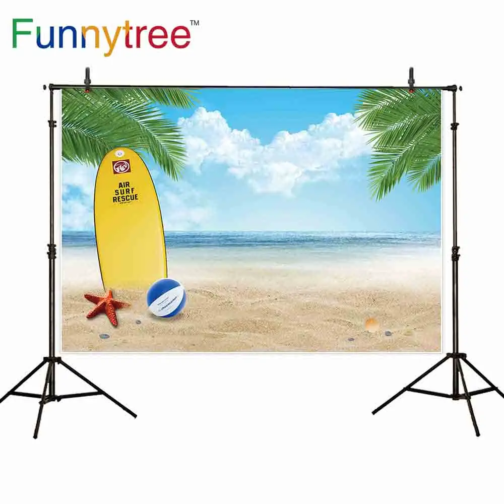 

Funnytree photobooth background surfboard sea Beach summer tree sky cloud Photocall Photo Studio photography photophone portrait