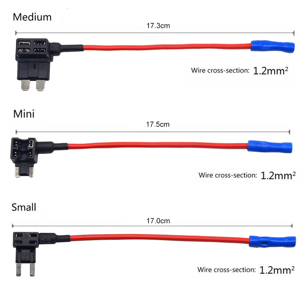 Car standard fuse splitter (small, Mini, medium), Fuse adapter, fuse holder