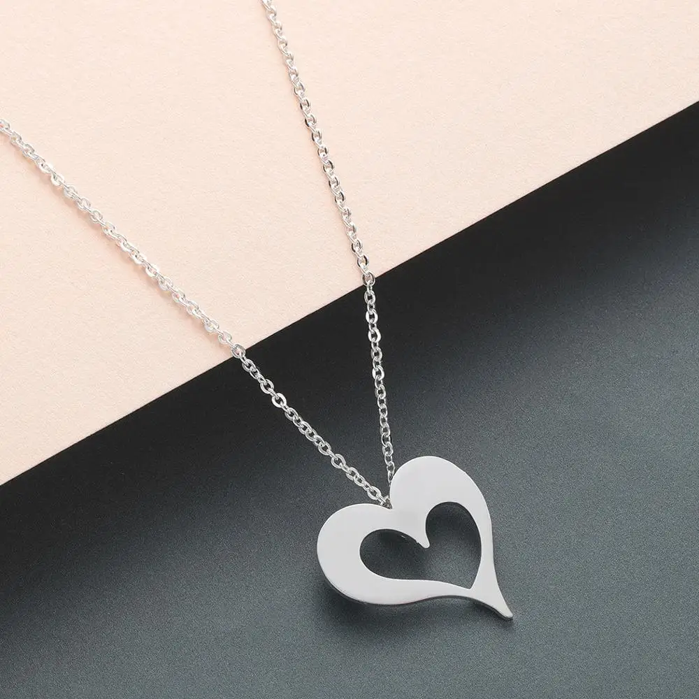 Todorova الفولاذ المقاوم للصدأ مجوهرات Guardian الملاك القلب القلائد للنساء لطيف الحيوان الحصان قلادة قلادة إكسسوارات فتيات