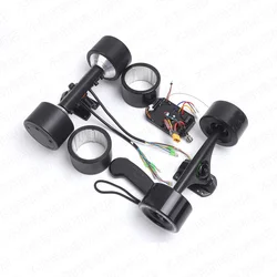 Electric Skateboard Motors Kit, Wheel Hub Motor, Power Axle Assembly, Replaceable Tire Skin, DIY, our Wheel