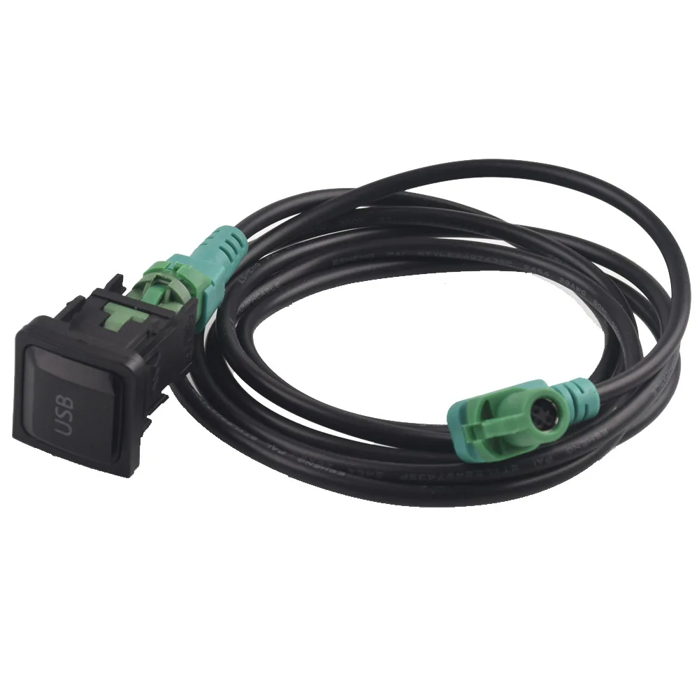 Złącze do wiązki kablowej wejście USB Adapter Aux dla BMW 3 5 serii E88 E87 E90 E91 E92 F10 F11 F18 F12 F13 F01 F02 F03 F04 F04