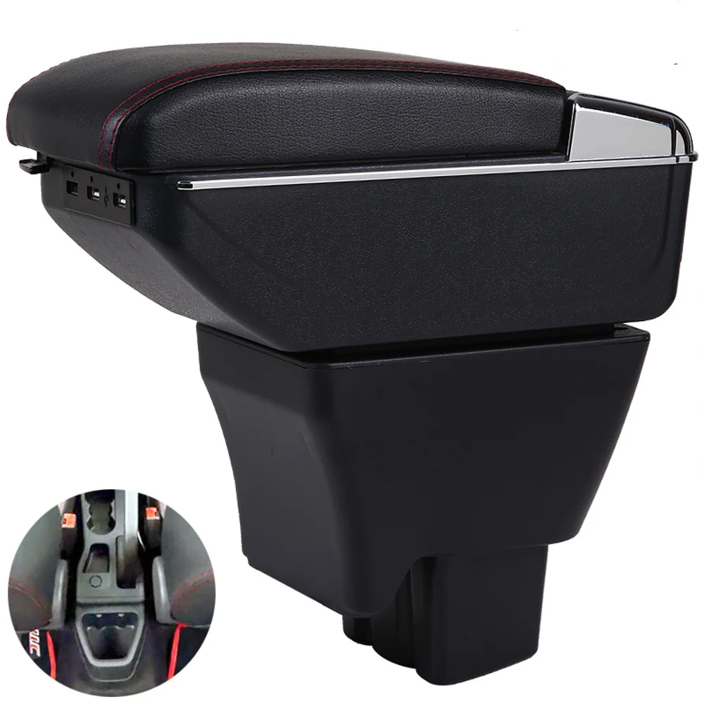 For Tata Tigor Armrest Box Tigor Universal Car Central Armrest Storage Box cup holder ashtray modification accessories