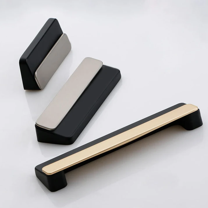 Modern Drawer Hidden Handle American style Cabinet Pulls Wardrobe Door Knob Handle Shoe cabinet handle Furniture Hardware