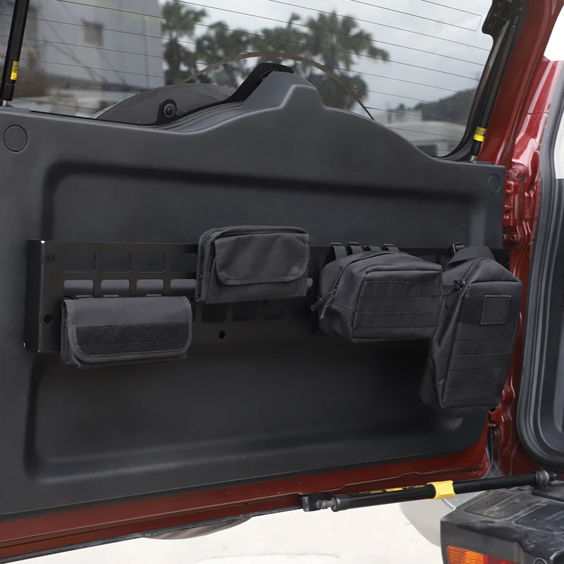 

Car Trunk Tailgate Storage Shelf Organizer Rack Hanging Bracket Aluminum Alloy Car Accessories For Toyota FJ Cruiser 2007-2021