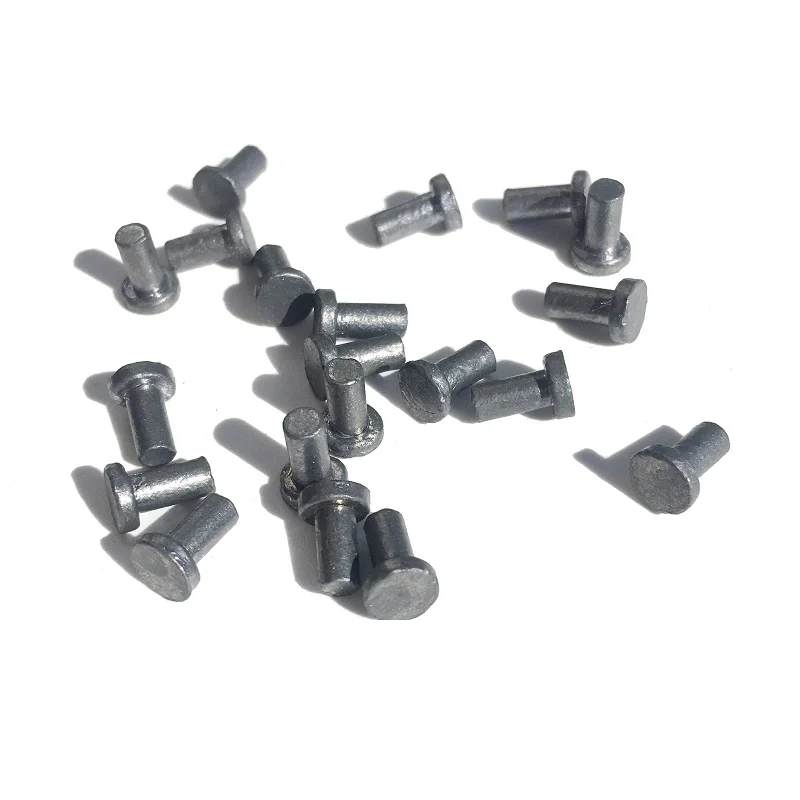 50pcs 10*12mm Meter lead Seal nail for Gas meter seal security guard anti-fake guard disposable unsustainable snag hobnail stud