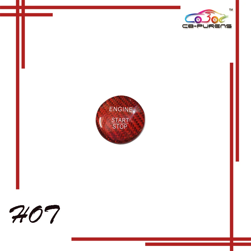 

Add On Style Real Carbon Fiber Engine Start Button Cover For Benz C-Class C200L/GLA-Class GLA200/GLC-Class GLC260/ B-Class B200