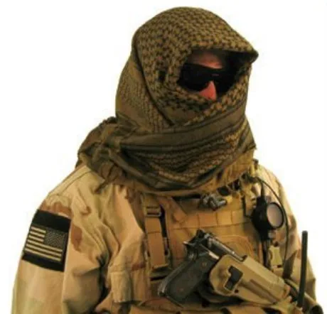 Disguise Scarfs Shemaugh Turban Headscarf Army Arab SAS Shemagh Yashmagh Arafat Tactical Cravat Scarves