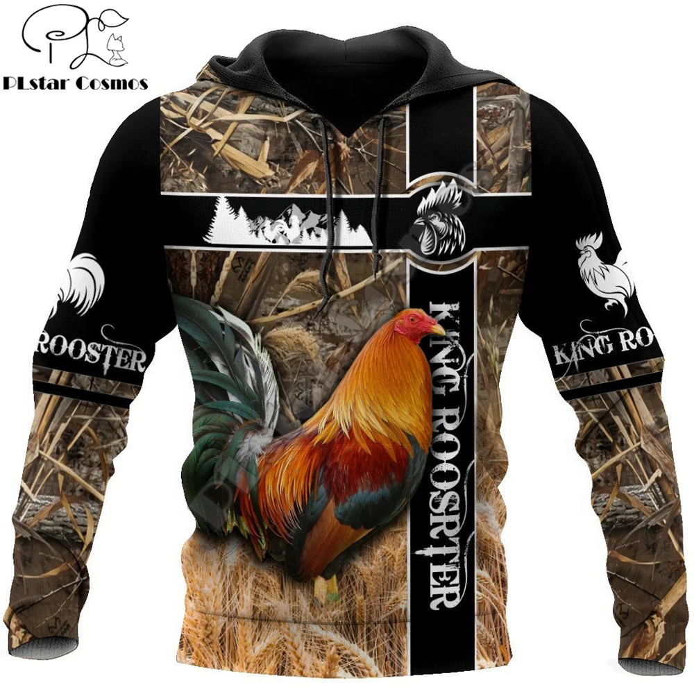 

Beautiful King Rooster 3D All Over Printed Unisex Deluxe Hoodie Men Sweatshirt Zip Pullover Casual Jacket Tracksuit DW0270