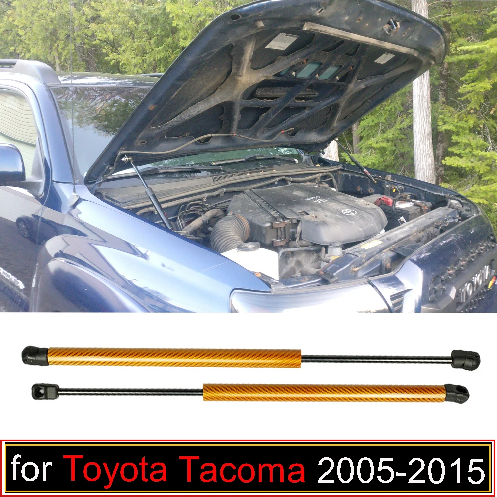 for Toyota Tacoma N220/N240/N250/N260/N270 2005-2015 Front Hood Bonnet Modify Gas Struts Lift Support Shock Damper Absorb