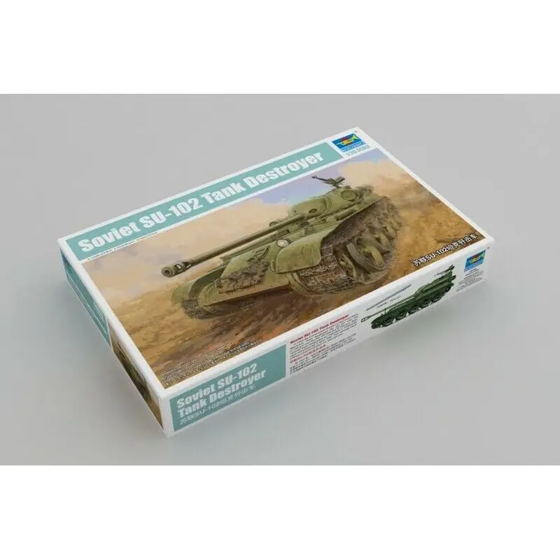 Trumpeter 09570 1/35 Soviet SU-102 Tank Destroyer - Scale Model Kit