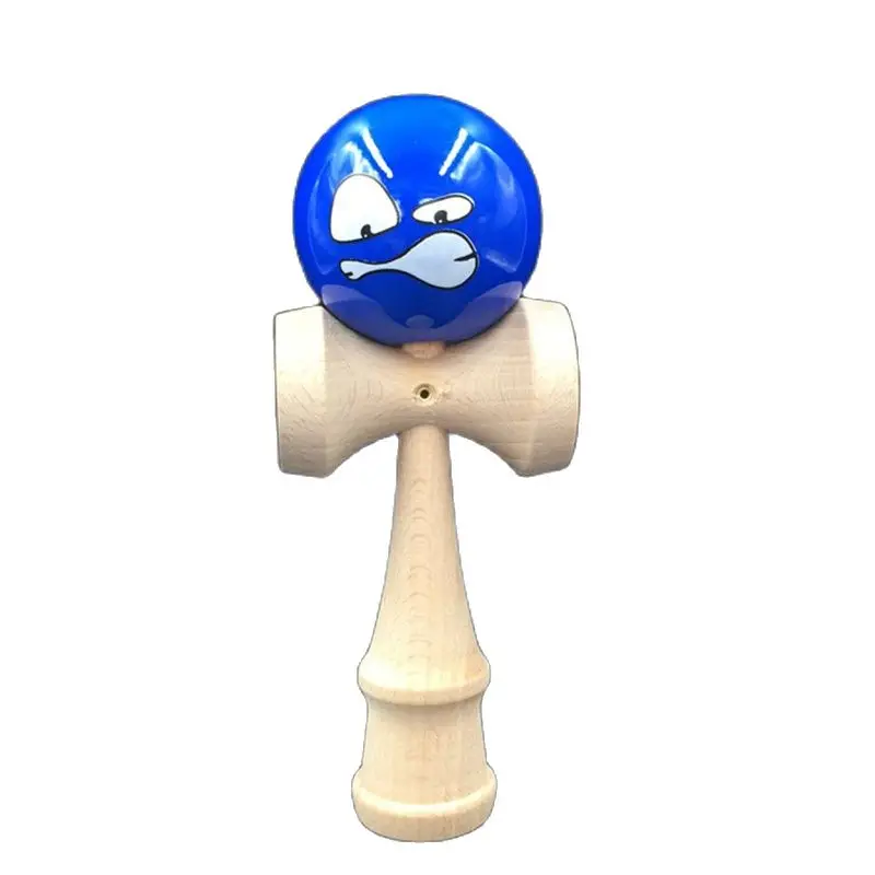 Kendama Bóng Hoạt Hình Biểu Hiện Kendama Thanh Kiếm Bóng Chuyên Nghiệp Bằng Gỗ Đồ Chơi Kỹ Năng Tung Hứng Bóng Trò Chơi Đồ Chơi Cho Trẻ Em Người Lớn Quà Tặng