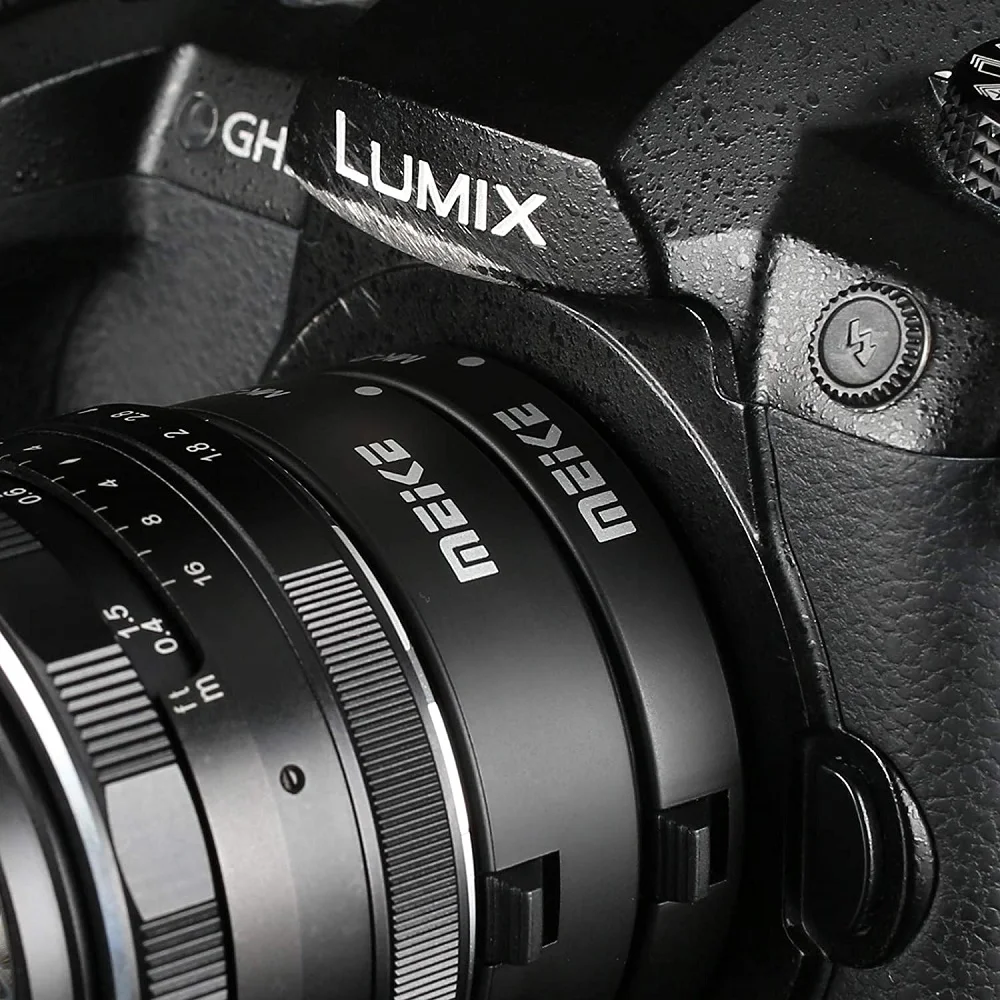 Mcoplus AF Autofokus Makro Extension Tube Ring 10mm 16mm Für Panasonic Olympus micro 4/3 M4/3 m43 Montieren Spiegellose Kamera Meike