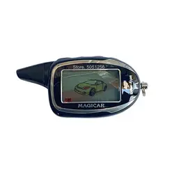LCD Remote Control Key Fob for two Way Car Alarm System Scher khan M7 Magicar 7