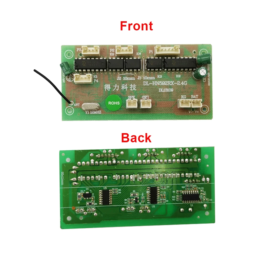 22CH 2.4G Radio Receiver Parts Transmitter Receiver Board for Huina 592 Wireless Remote Control DIY Parts