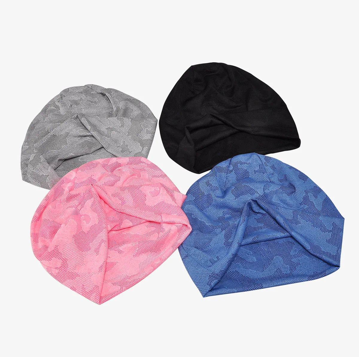 COKK Beanie Men Women Thin Hat Camouflage Mesh Breathable Elastic Soft Running Sports Outdoor Bonnet Cap New 2022 Hot