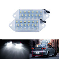 2x For Mitsubishi Lancer EVO VIII IX X 03+ No Error LED License Number Plate Light