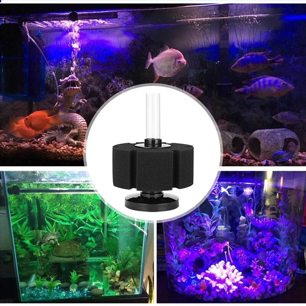 Bio Sponge Fiter Cotton Aquarium Fry Betta Shrimp Nano Fish Tank Pond Filter Filtration Foam Pump Accessories