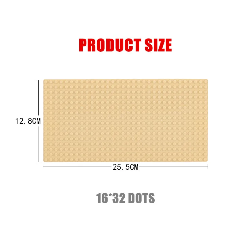 32*32 Dots Plastic Blocks Base Plates Pink Juguetes Compatible City Classic Toys Mini Building Bricks Baseplates for Kids 32x16 image 5
