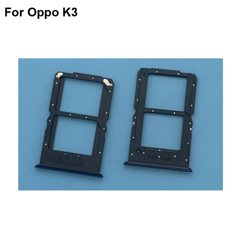 

For Oppo K3 New Tested Good Sim Card Holder Tray Card Slot For Oppo K 3 Sim Card Holder Replacement oppok3