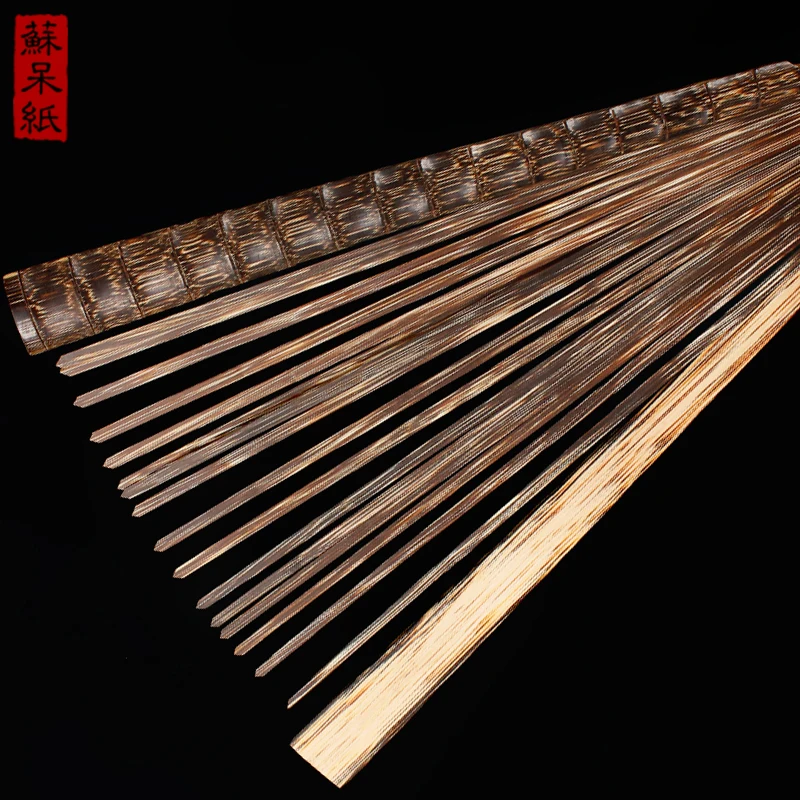 |knot shape, blank rice paper folding fan, Guanyin bamboo, fan bone, Suzhou Industrial and cultural fan, Chinese style