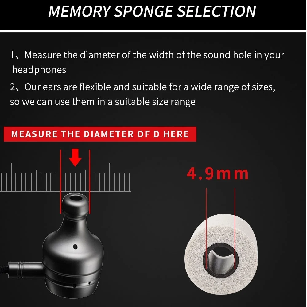 Fone de ouvido com subwoofer, esponja acolchoada para fones de ouvido, acessórios de headset t400, isolamento de ruído, esponja para ouvidos, 1 par