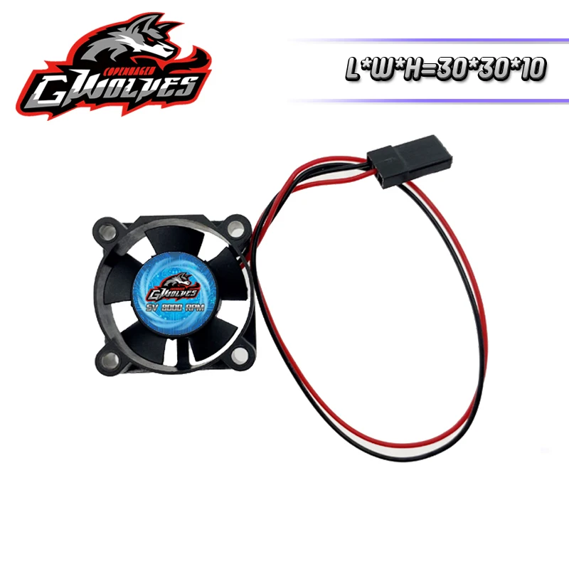 RC ventilator 25/30/35/40/50mm 8000 RPM 5 V-7 V DC Hoge wind koele Motor ESC ventilator koellichaam 30/60/120/150A ESC 36/42mm motor futaba plug