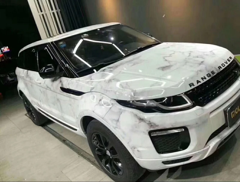 

Black White Marble PVC Vinyl Self Adhesive Kitchen Cabinets Countertops Door Sticker Car Wrap Foil With Air Bubbles